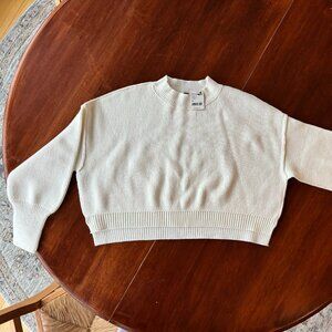 NWT - Free People Easy Street Crop Sweater - XS
